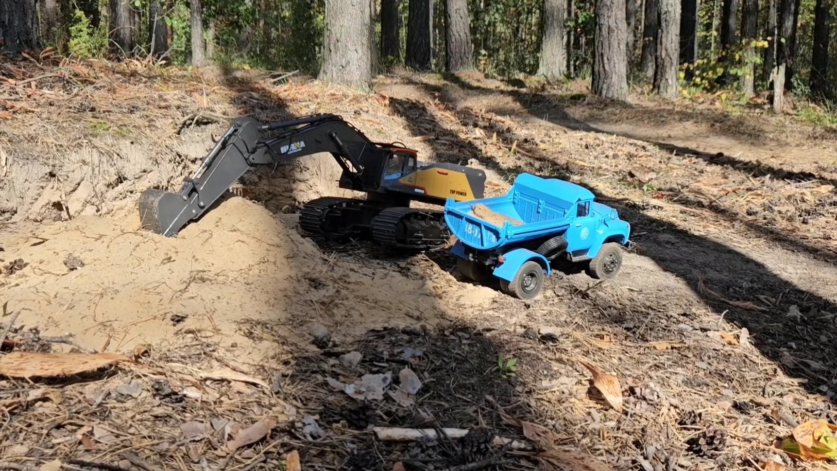 Строительство домика в лесу