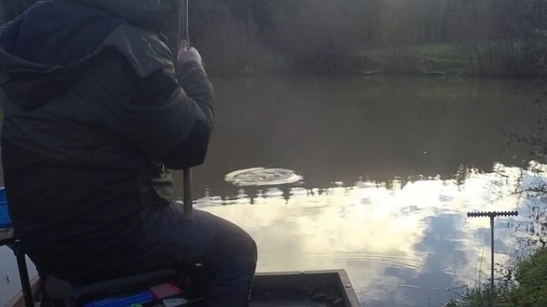 Winter Feeder Fishing on Commercials