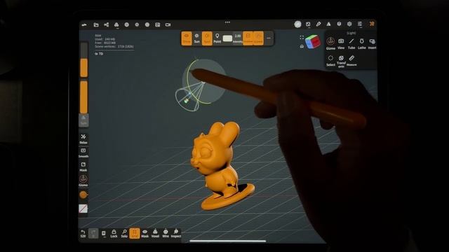 10. Introduction to 3D with Nomad Sculpt - Dave Reed_10 смотреть онлайн