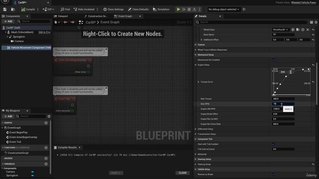 3. Making The Car Drivable In Unreal Engine 5