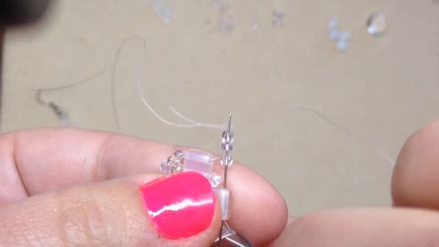Crystal Tile Teardrop Beaded Earrings Tutorial! Using ONLY beads from April '18 Bead Crate! смотреть онлайн