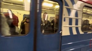 (4K) Метро, ЛДЛ. Поездка по всем станциям 28 октября 2023