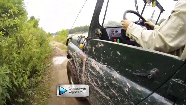 УАЗ - первый заезд с GoPro смотреть онлайн