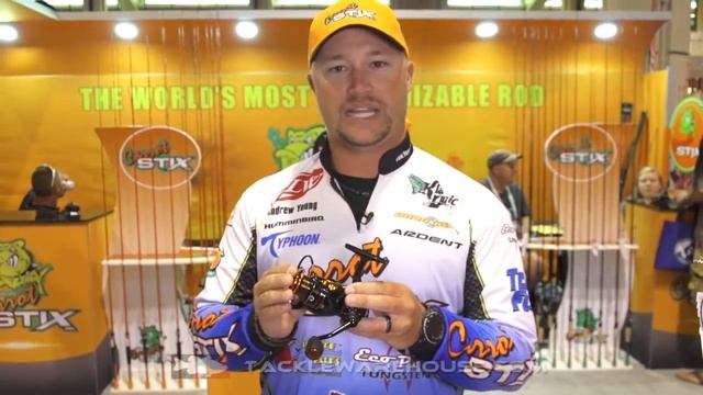 New Carrot Stix Spectra Spinning Reel with Andrew Young | ICAST 2016 смотреть онлайн