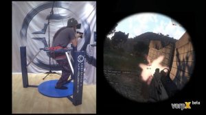 ARMA 3 in VR - Cyberith Virtualizer + Oculus Rift + Wii Mote = REALLY EPIC