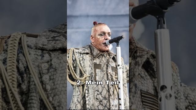 Top 4 Rammstein Songs (German Metal Band) #shorts смотреть онлайн