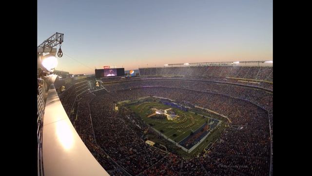 Super Bowl 2016 Time Lapse Levi Stadium смотреть онлайн