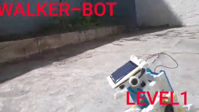 WALKER-BOT and DOG-BOT|13 in 1 solar robot kit смотреть онлайн