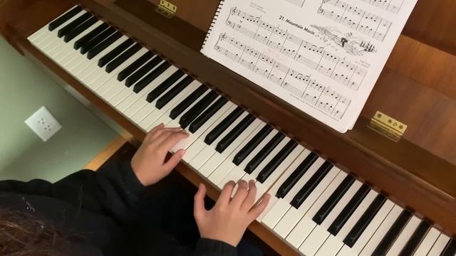 21 Mountain music Leila Fletcher- hands together slow смотреть онлайн