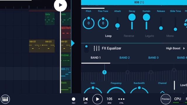 HYPERPOP БИТ в FL Studio Mobile | Классный електро бит на телефоне