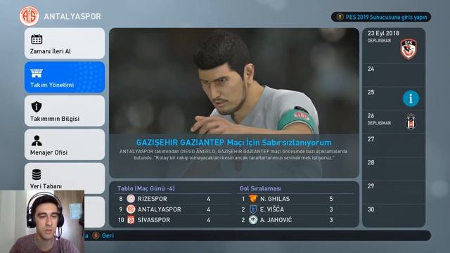 PES 2019 ANALİG #5 | SÜPER LİG DE BERBAT GİDEN BİR HAFTA ! смотреть онлайн