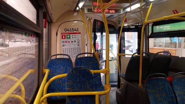 Поездка на автобусе ЛиАЗ 5292 Москва смотреть онлайн