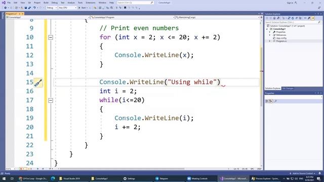 C# Lesson 5: For and While loops смотреть онлайн