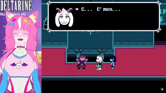 Ralsei Without Glasses Reaction Broke Me In Deltarune #vtuber #deltarune