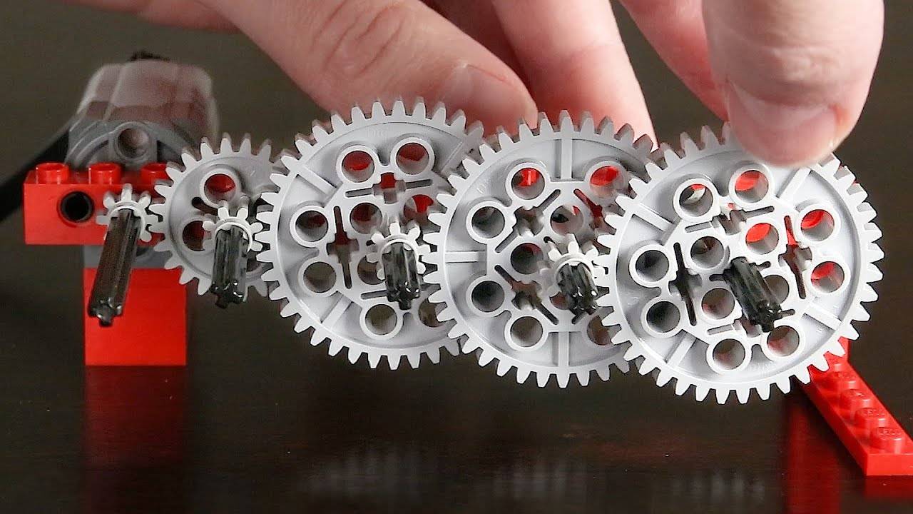 Создание редуктора GOOGOL:1 с помощью шестеренок LEGO смотреть онлайн