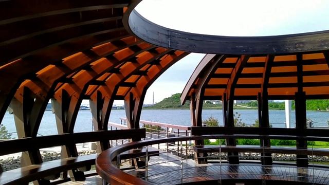 Прогулка по территории океанариума. Walk around the aquarium. смотреть онлайн