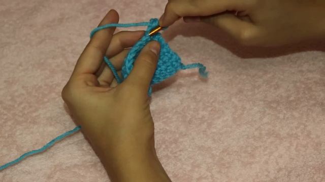 Вязание крючком. Crochet. Урок 3. Столбик без накида за обе стенки. смотреть онлайн