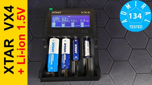 XTAR VX4 обзор универсального зарядного устройства