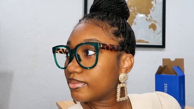ZEELOL Try On: Stylish, Trendy, Affordable Glasses | *blue light blocking, under $30, prescription* смотреть онлайн