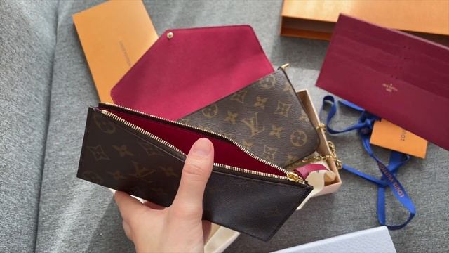 Обзор на мою первую сумочку от Louis Vuitton Pochette Felice смотреть онлайн