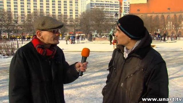 UnArt Live TV - Interview Carsten Klatte, Anti-ACTA Demo Berlin 2012 смотреть онлайн