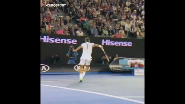 tennis-i.com Роджер Федерер - выход к сетке смотреть онлайн