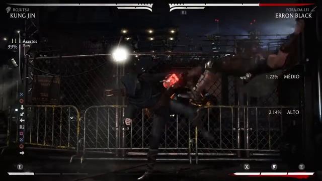 Mortal Kombat X - Kung Jin 48% Bojutsu (after patch) Combo смотреть онлайн