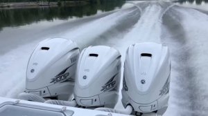 Running the Yamaha 425 hp XTO Outboard