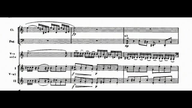 S. Prokofiev - Sinfonia Concertante, Op. 125 in E minor [SCORE VIDEO] смотреть онлайн