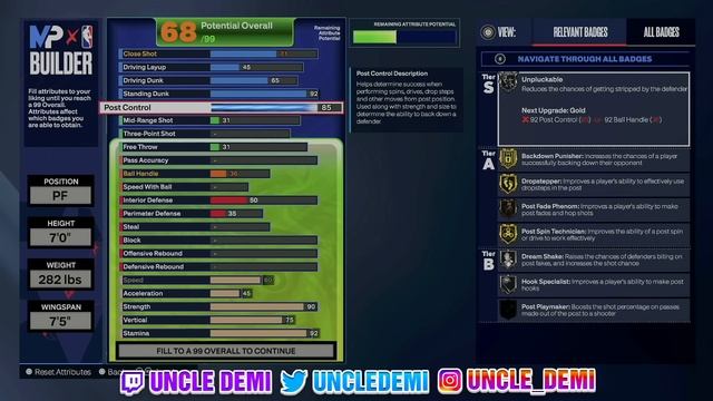 This Stretch Big Build is BANNED in PROAM Leagues in NBA 2K24! смотреть онлайн