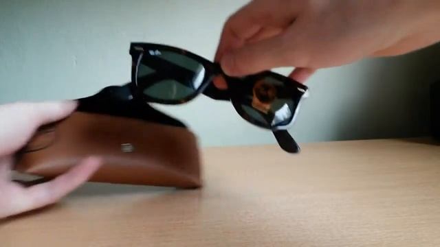 Ray Ban Original Wayfarer Unboxing RB 2140 902 смотреть онлайн
