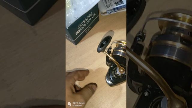 Daiwa Sweepfire 2B CS 4000 Reel Masin , Daiwa Crossfire LT 4000 _ CXH 4BS Dishing Whill Masin.