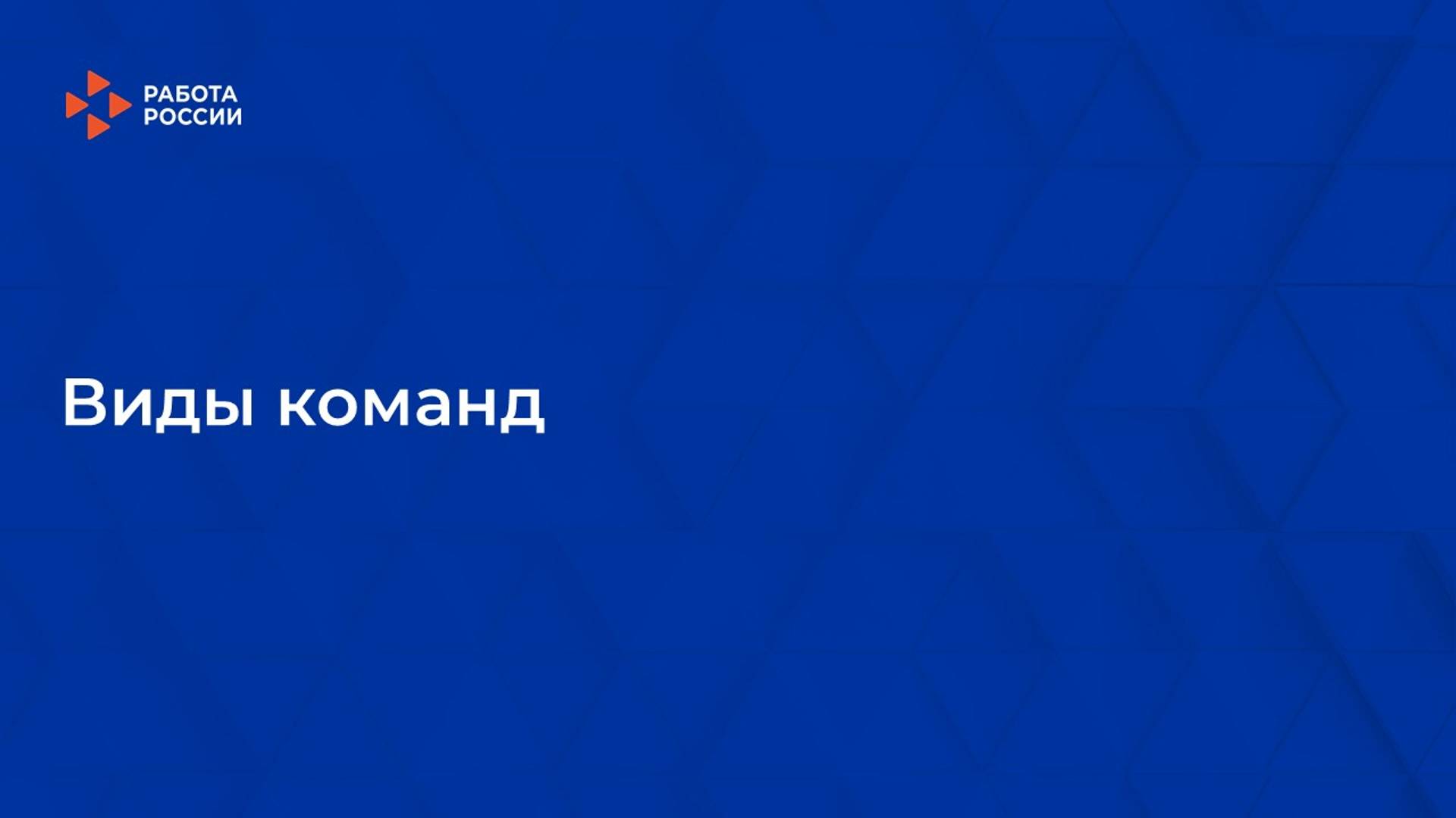 Лекция 2. Виды команд смотреть онлайн