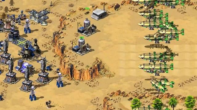 Please enjoy the Kirov carpet bombing！ -Red Alert2 смотреть онлайн
