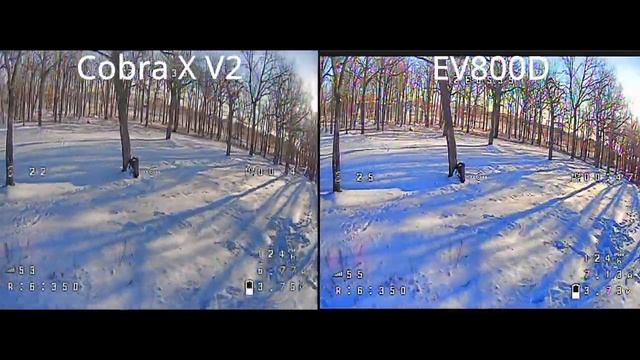 Skyzone Cobra X V2 & Eachine EV800D DVR Comparison