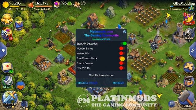 DomiNations + Asia MEGA MOD Menu APK | Crowns, Resources, Battles, 20 FEATURES! | смотреть онлайн