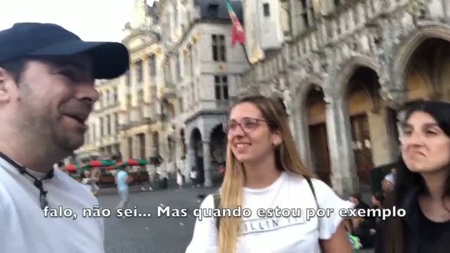 REAÇÃO GRINGA Com Várias Línguas (GABRIEL POLIGLOTA em BRUXELAS): "VOCÊ É CHEIO DE SURPRESAS"! смотреть онлайн