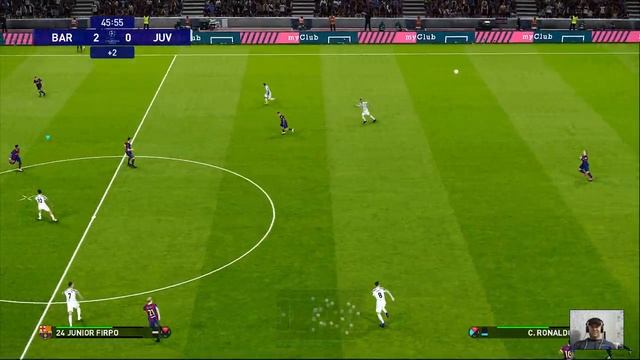 Barcelona vs Juventus - UEFA Champions League 2020 - PES 2021 Gameplay PC смотреть онлайн