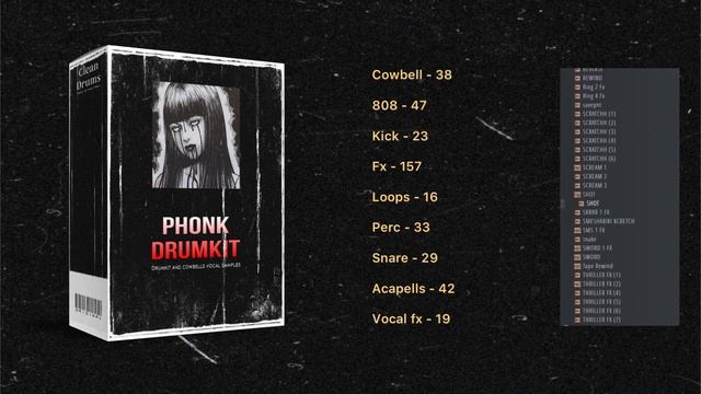 [FREE] Phonk Drum Kit 2023 - WEEP