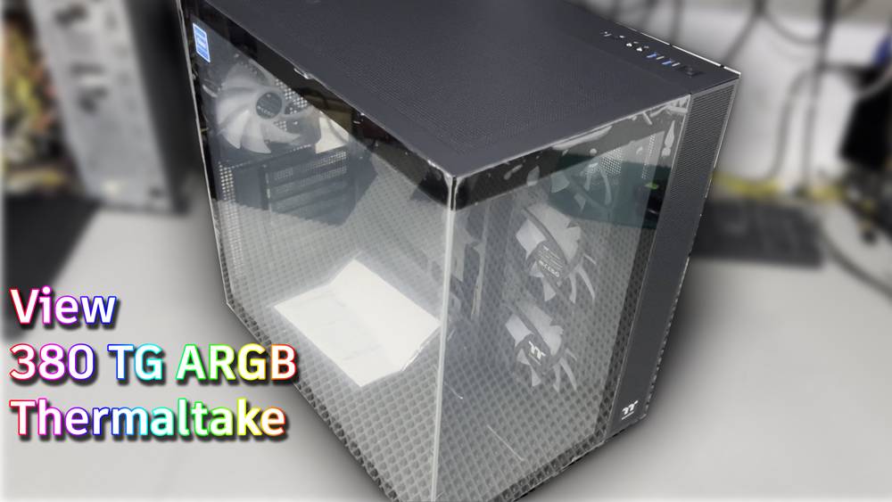 Обзор корпуса Thermaltake View 380 TG ARGB смотреть онлайн