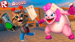 АНДРЕЙ ИЗ СКУЛБОЙ РАНЕВЕЙ ПОПАЛ В РОБЛОКС ПОБЕГ С ФАБРИКИ ПОНИ Весёлый Кот #весёлыйкот #роблокс