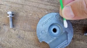 Мотор Kamisu 9.8 и фуфло-анод