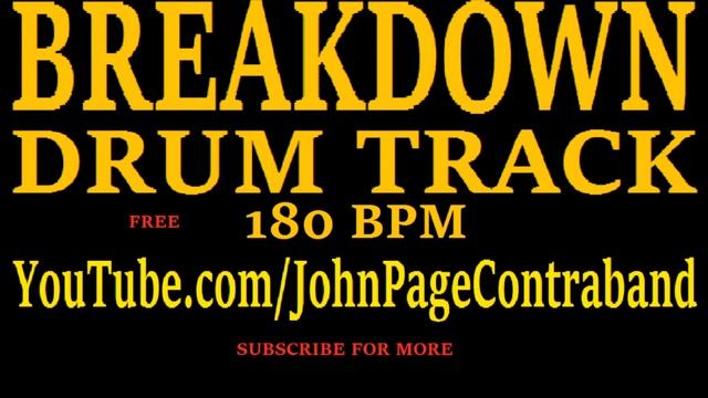 Breakdown Drum Track 180 bpm Metal Hardcore Loops смотреть онлайн