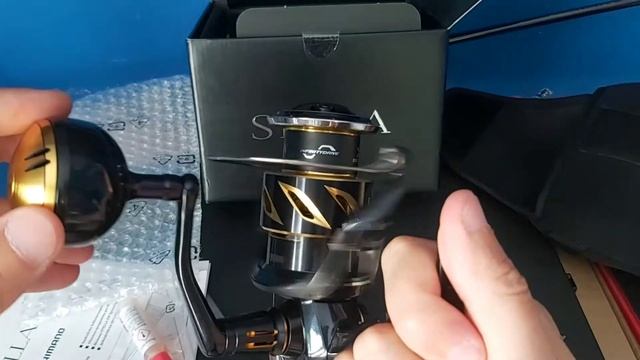 Unboxing Desempacando Shimano Stella 2020 смотреть онлайн