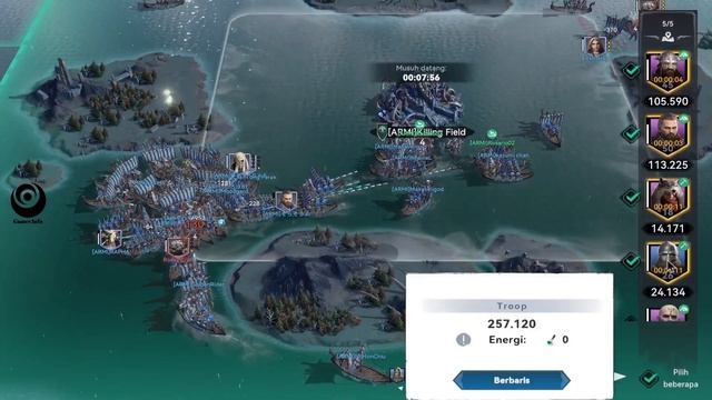 VIKING RISE KVK EVENT CHIEF RANKINGS | VIKING RISE INDONESIA