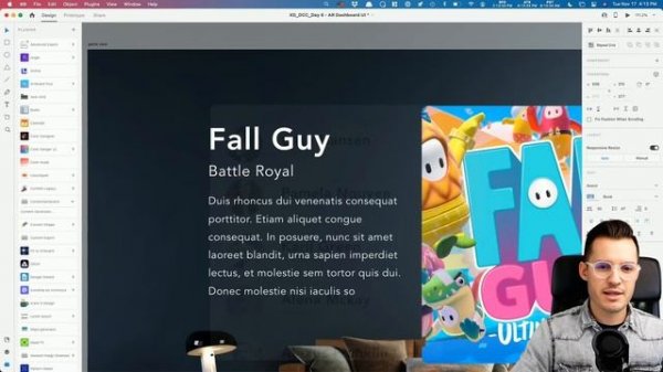 XD Daily Creative Challenge - AR Gaming Dashboard | Adobe Creative Cloud
