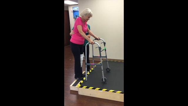 Using A Walker On Two Steps Without A Railing, Rose Orthopedic & Spine Center