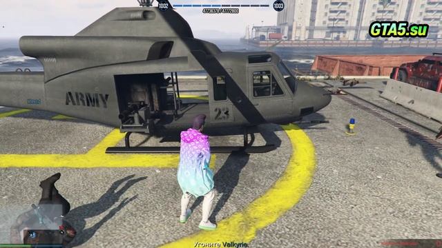 Валькирия для ограбления Хьюман Лабс в ГТА Онлайн Valkyrie Налёт на Humane Labs в GTA Online смотреть онлайн