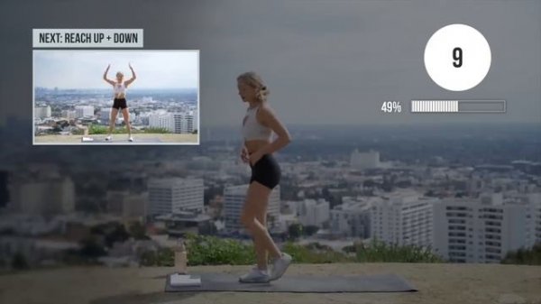 12 минут. Табата. Высокоинтенсивная интервальная тренировка (средний уровень). Без оборудования