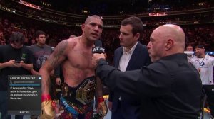 UFC 307: Перейра vs Раунтри - Слова после боя